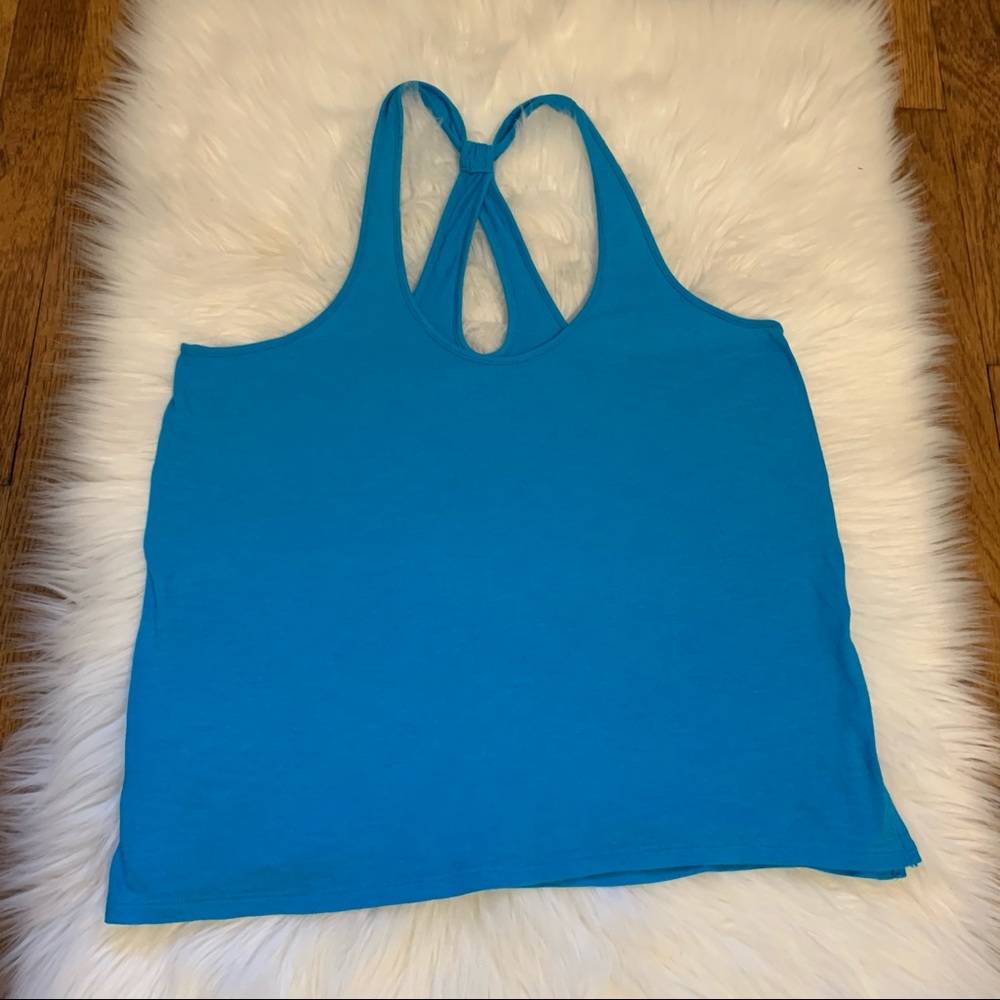 American Heritage Turquoise Racerback Tank Top